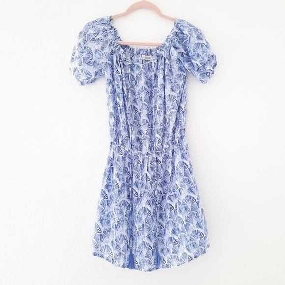 Tiare Hawaii Blue Seashell Dress OS - Picture 2 of 7